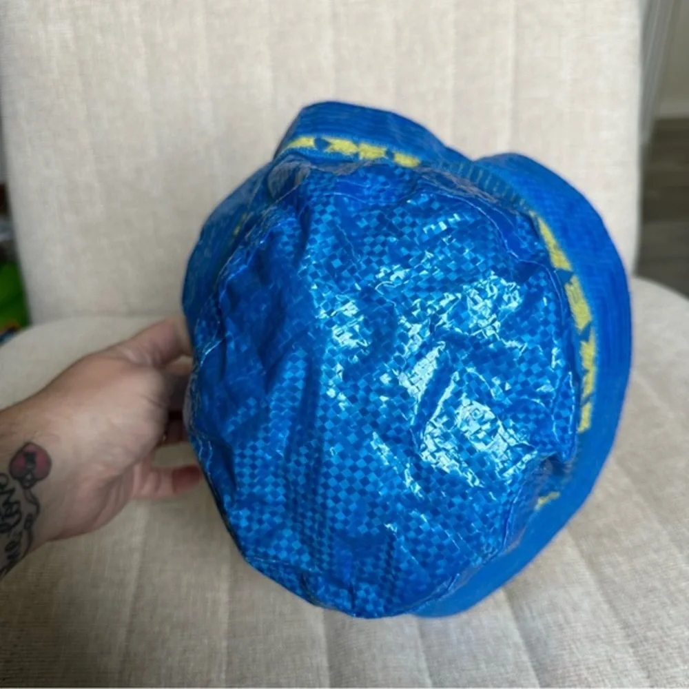 Ikea Knorva‎ Blue Bucket Hat D12